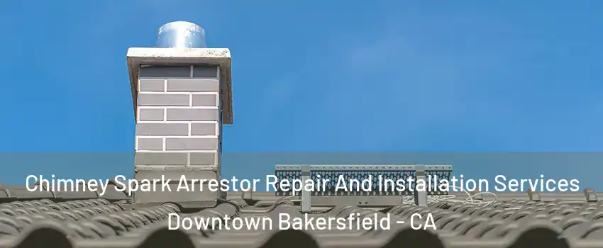Chimney Spark Arrestor Repair And Installation Services Downtown Bakersfield - CA