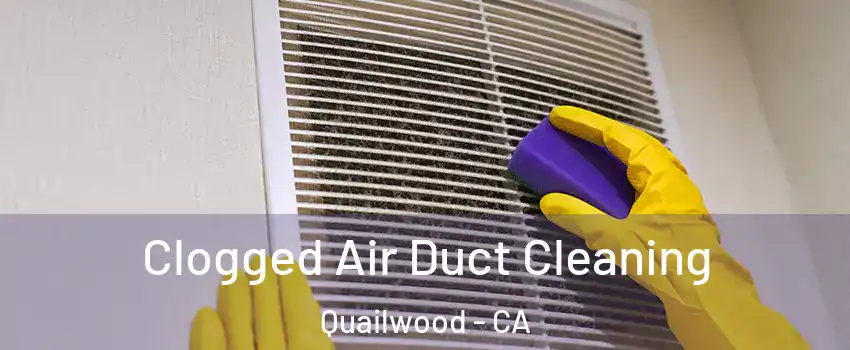 Clogged Air Duct Cleaning Quailwood - CA