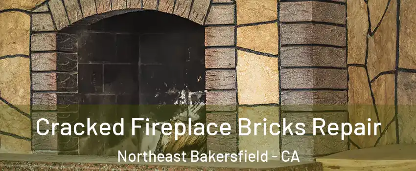 Cracked Fireplace Bricks Repair Northeast Bakersfield - CA