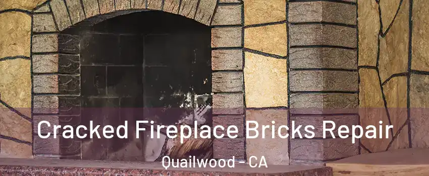 Cracked Fireplace Bricks Repair Quailwood - CA