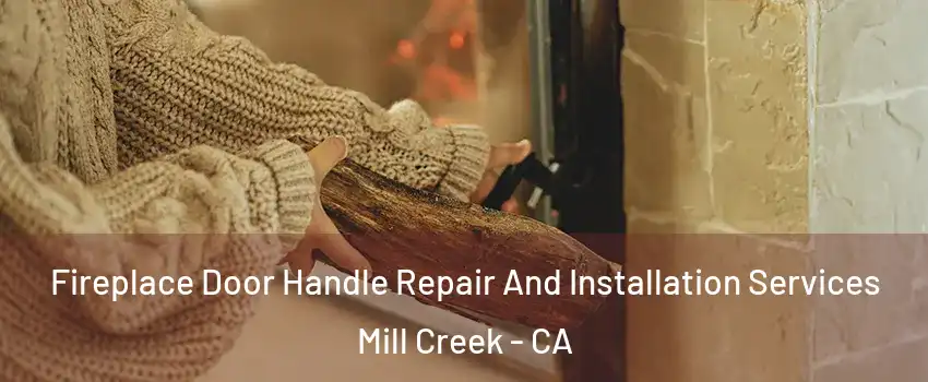 Fireplace Door Handle Repair And Installation Services Mill Creek - CA
