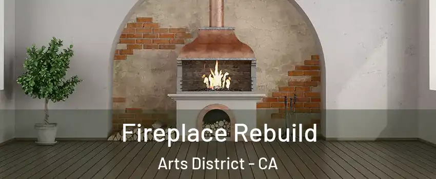 Fireplace Rebuild Arts District - CA