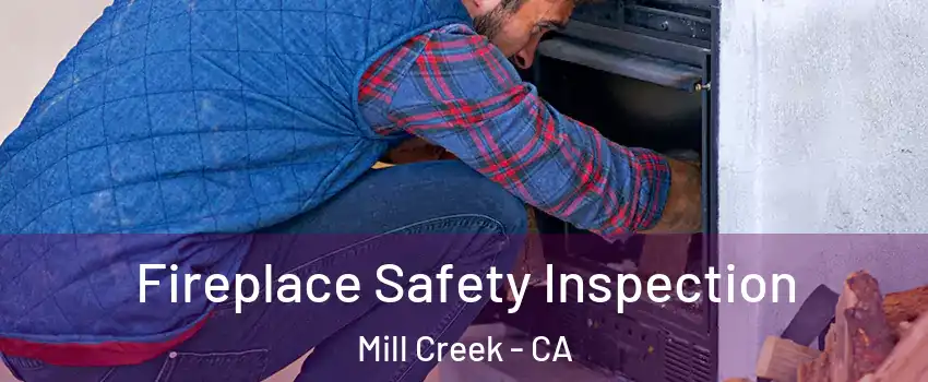 Fireplace Safety Inspection Mill Creek - CA