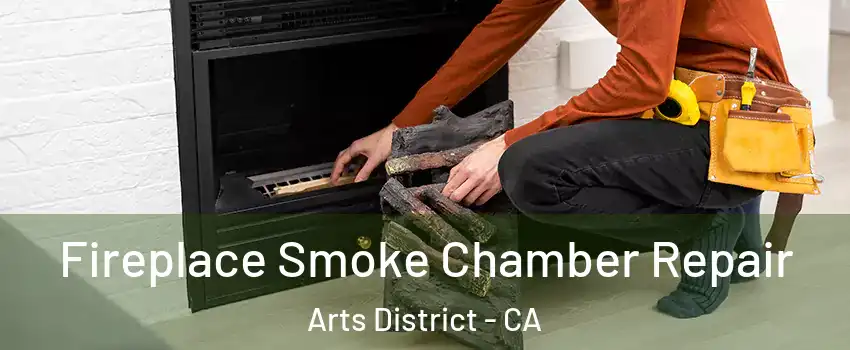 Fireplace Smoke Chamber Repair Arts District - CA