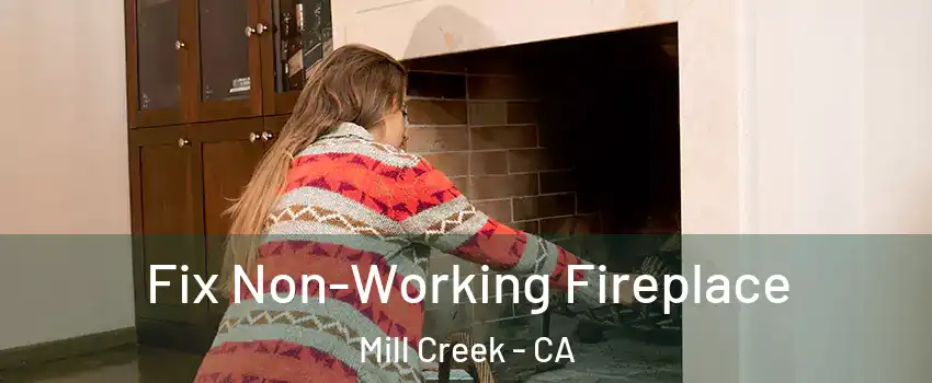 Fix Non-Working Fireplace Mill Creek - CA