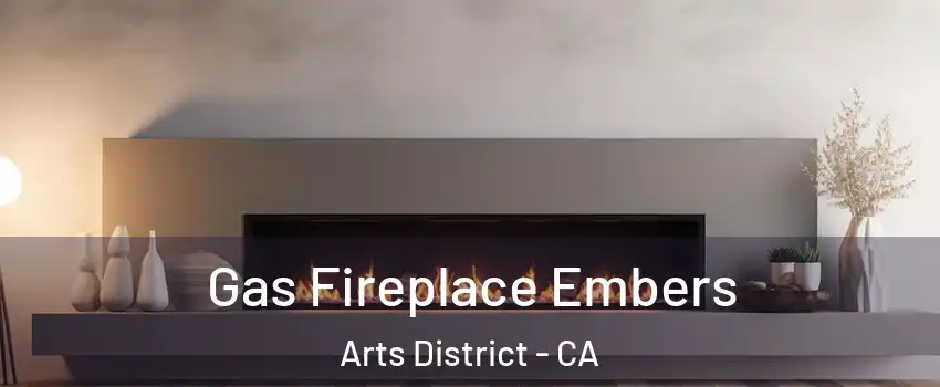 Gas Fireplace Embers Arts District - CA
