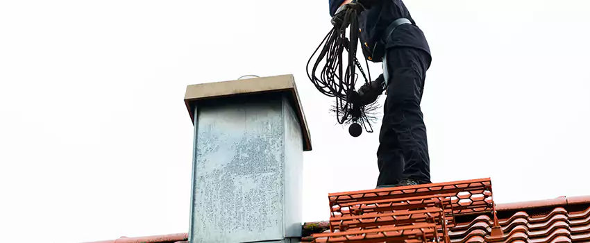 Chimney Brush Cleaning in East Bakersfield, California