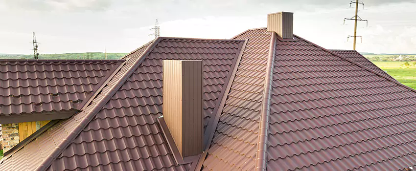Residential Chimney Flashing Restoration in East Bakersfield, CA
