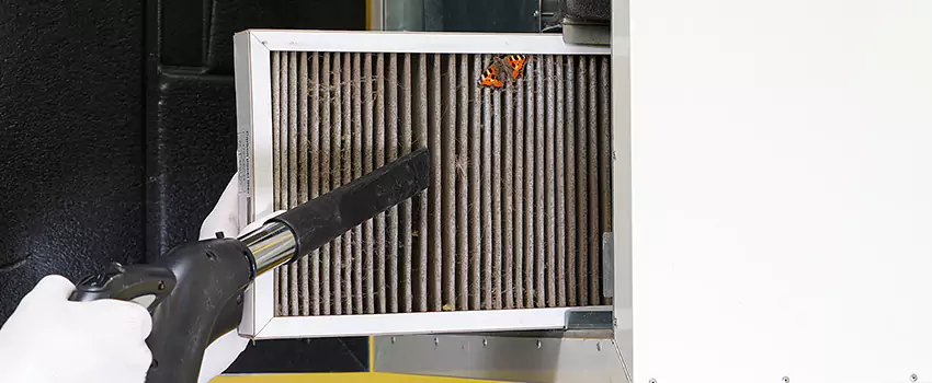 Clogged Air Duct Cleaning Process in East Bakersfield, CA