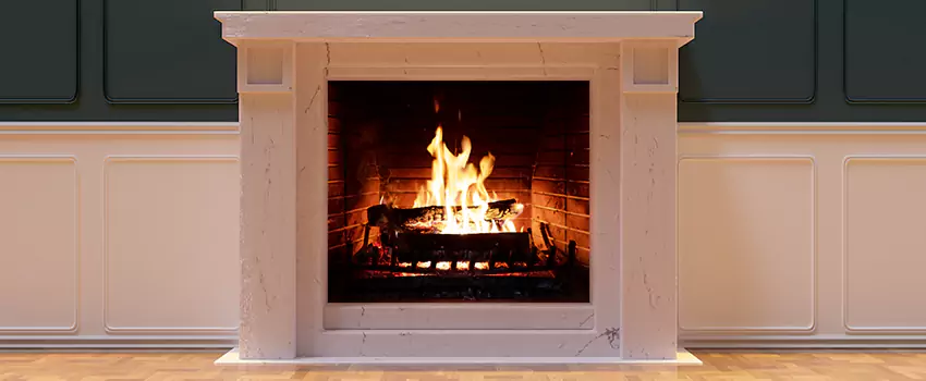 Decorative Electric Fireplace Installation in East Bakersfield, California