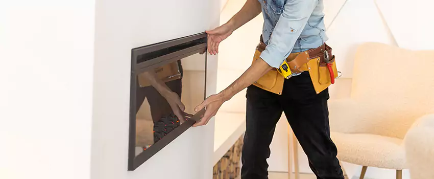 Metal Fireplace Installation in East Bakersfield, California