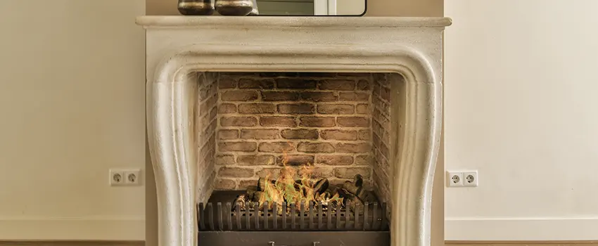 Vintage-style Fireplace Redesign in East Bakersfield, California