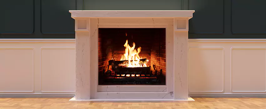 Open Flame Wood-Burning Fireplace Installation Services in East Bakersfield, California