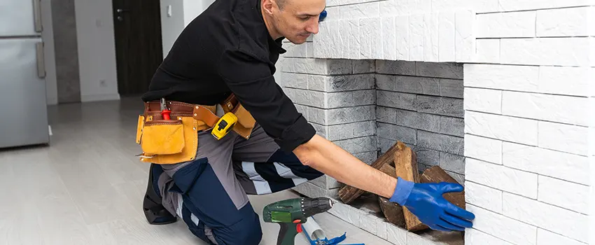 Fireplace Damaged Damper Frame Repair Services in East Bakersfield, California