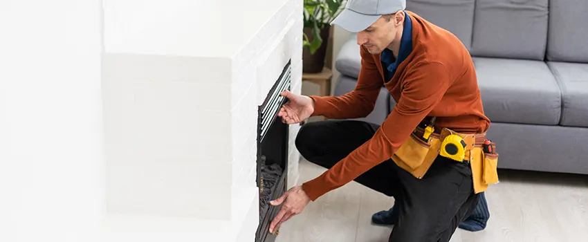 Cost of Fireplace Door Installation Service in East Bakersfield, California
