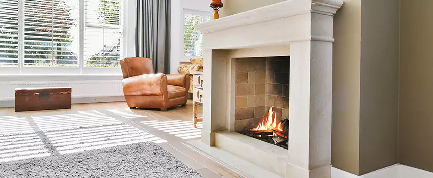 Vintage Fireplace Refacing in East Bakersfield, California