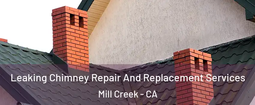 Leaking Chimney Repair And Replacement Services Mill Creek - CA