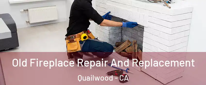 Old Fireplace Repair And Replacement Quailwood - CA