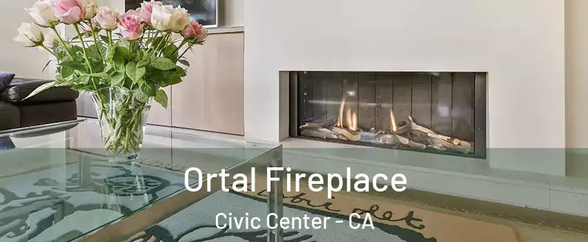 Ortal Fireplace Civic Center - CA