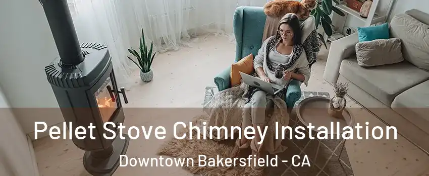 Pellet Stove Chimney Installation Downtown Bakersfield - CA
