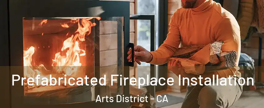 Prefabricated Fireplace Installation Arts District - CA