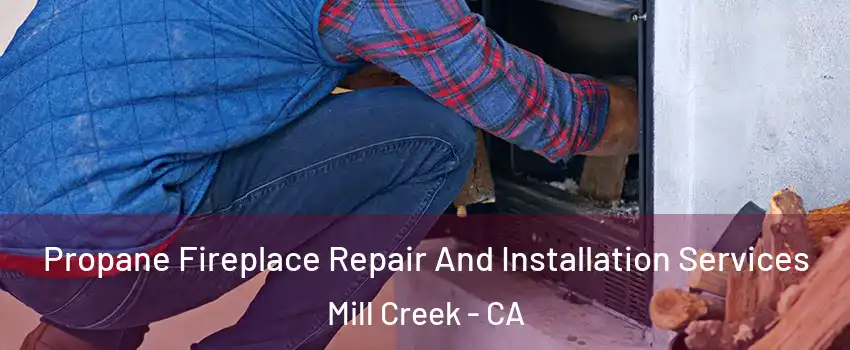 Propane Fireplace Repair And Installation Services Mill Creek - CA