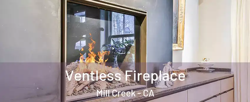 Ventless Fireplace Mill Creek - CA